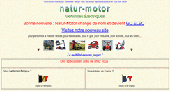 Desktop Screenshot of natur-motor.com